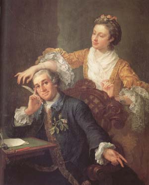 David Garrick and his Wife (mk25)